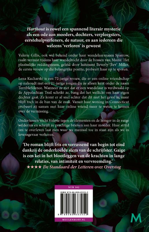 Achterkant van Harthout