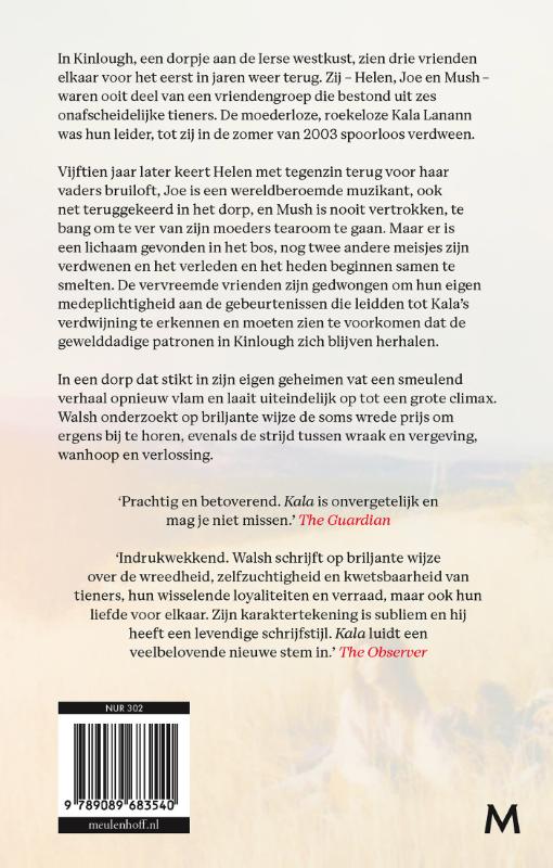 Achterkant van Kala