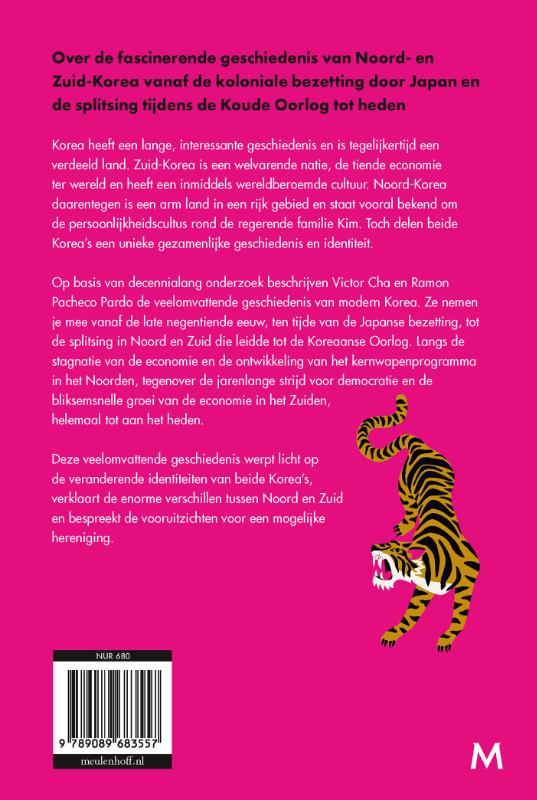 Achterkant van Korea
