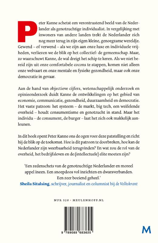 Achterkant van Lang zal ik lekker leven