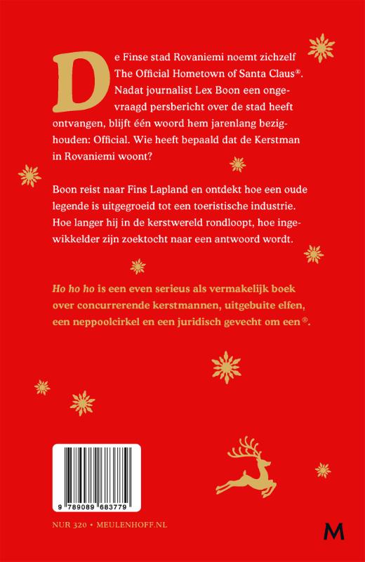 Achterkant van Ho ho ho