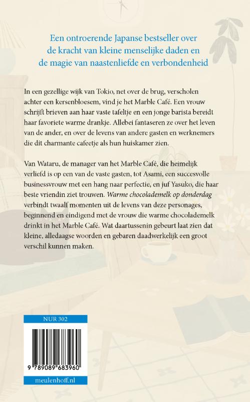 Achterkant van Warme chocolademelk op donderdag