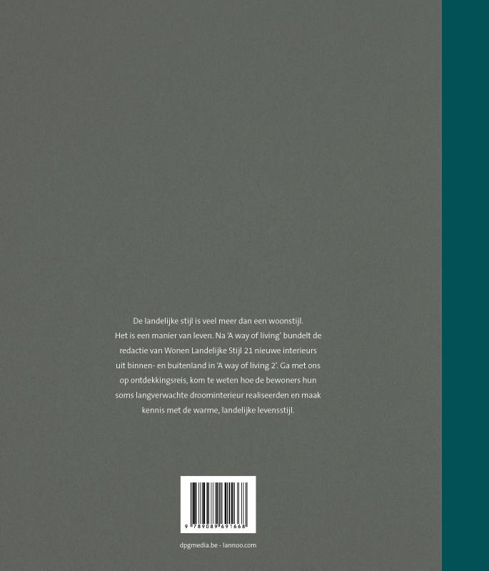 Achterkant van A way of living 2