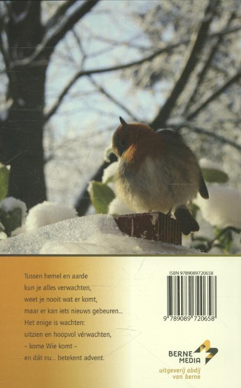Achterkant van lees- en meditatieboekje