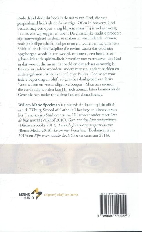 Achterkant van Zie dat ik ben