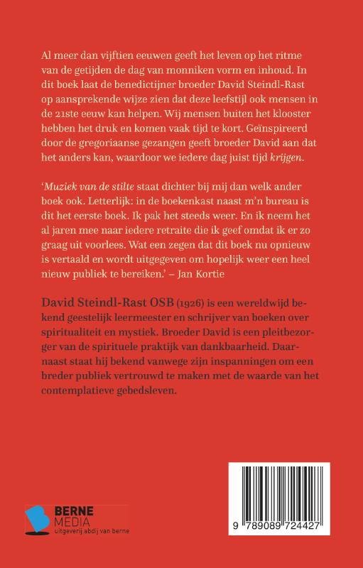 Achterkant van Muziek van de stilte