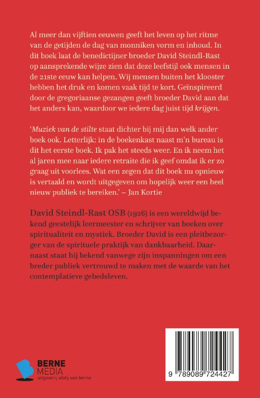 Achterkant van Muziek van de stilte