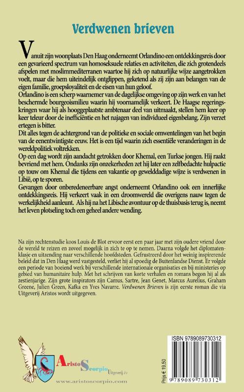 Achterkant van Verdwenen brieven