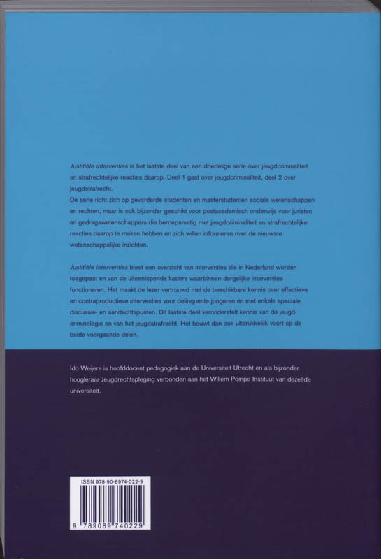 Achterkant van Justitiële interventies