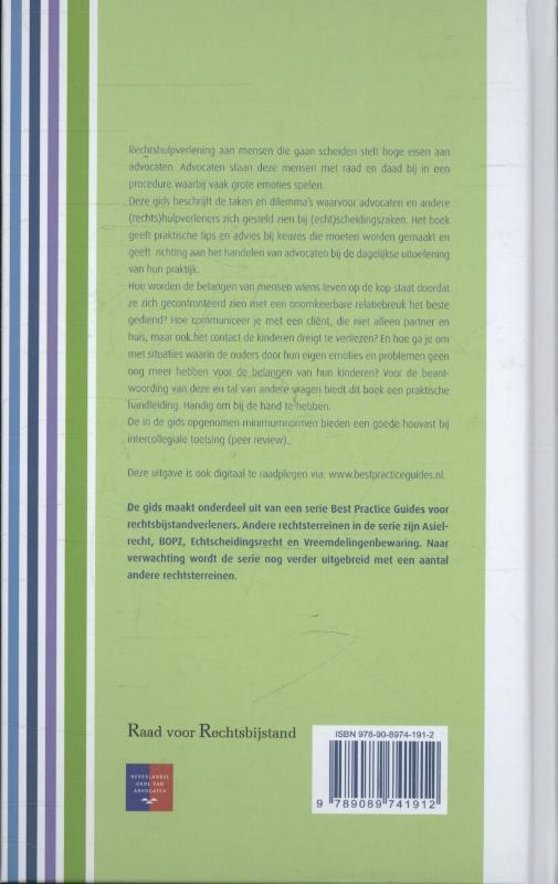Achterkant van Echt scheiden