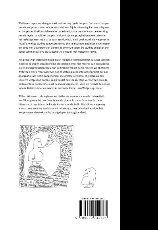 Achterkant van Het wetgevend oordeel