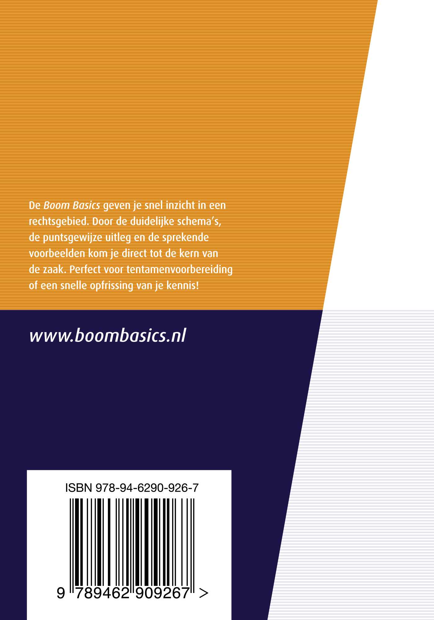 Achterkant van Boom Basics Bestuursrecht