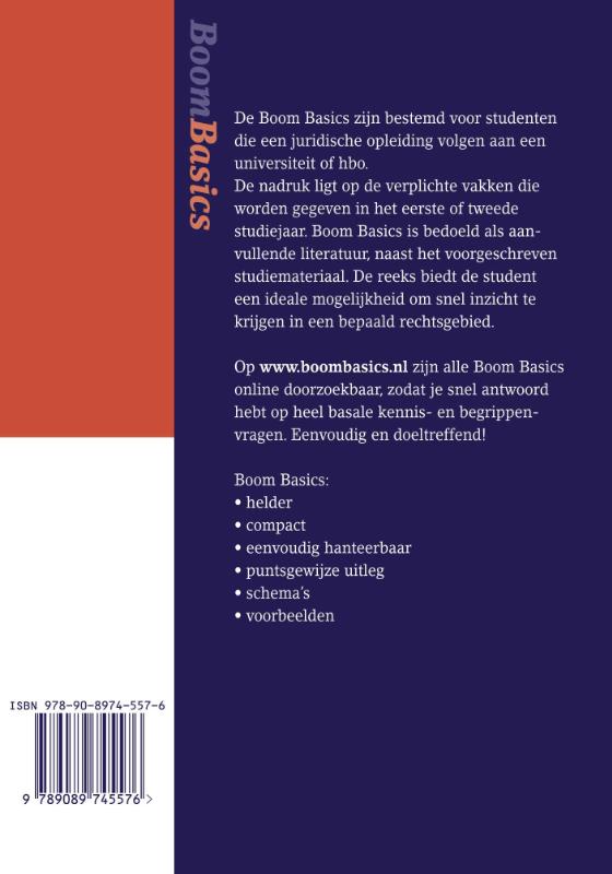 Achterkant van Boom Basics Human Rights
