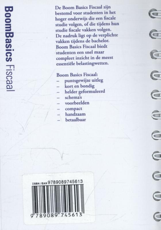 Achterkant van Inkomstenbelasting