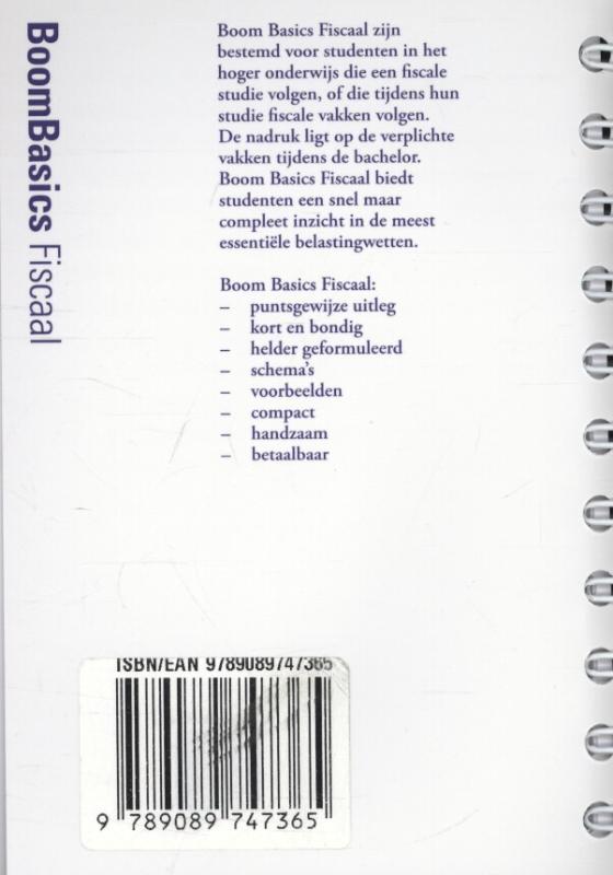 Achterkant van Omzetbelasting