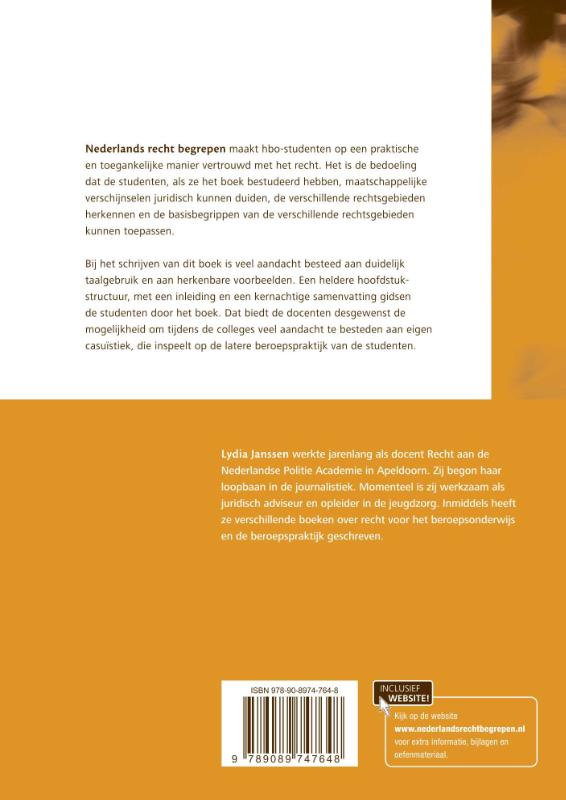 Achterkant van Nederlands recht begrepen
