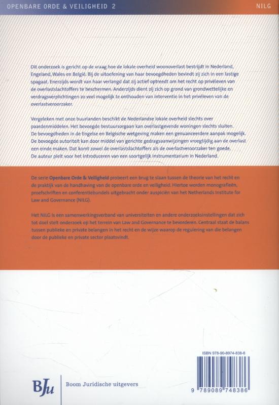 Achterkant van Woonoverlast en het recht op priveleven