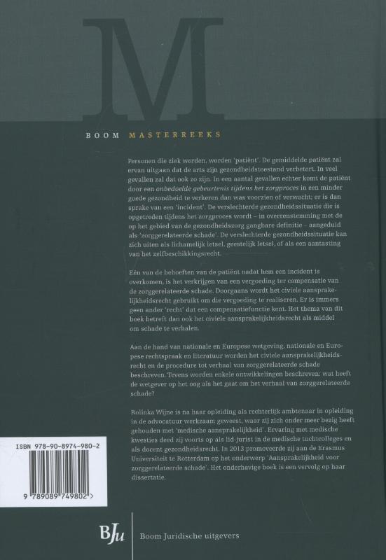 Achterkant van Medische aansprakelijkheid