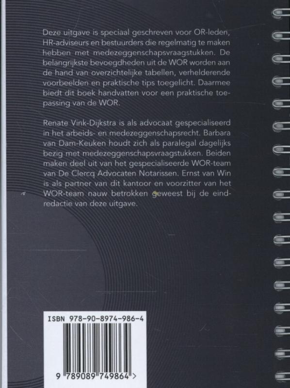 Achterkant van Medezeggenschap