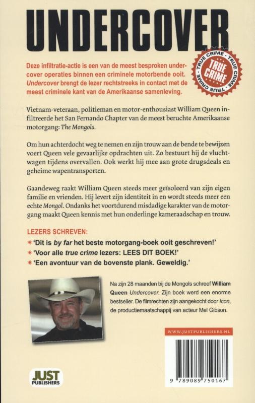 Achterkant van Undercover
