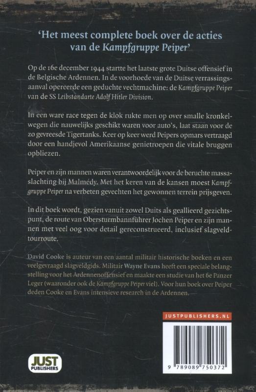 Achterkant van Kampfgruppe Peiper