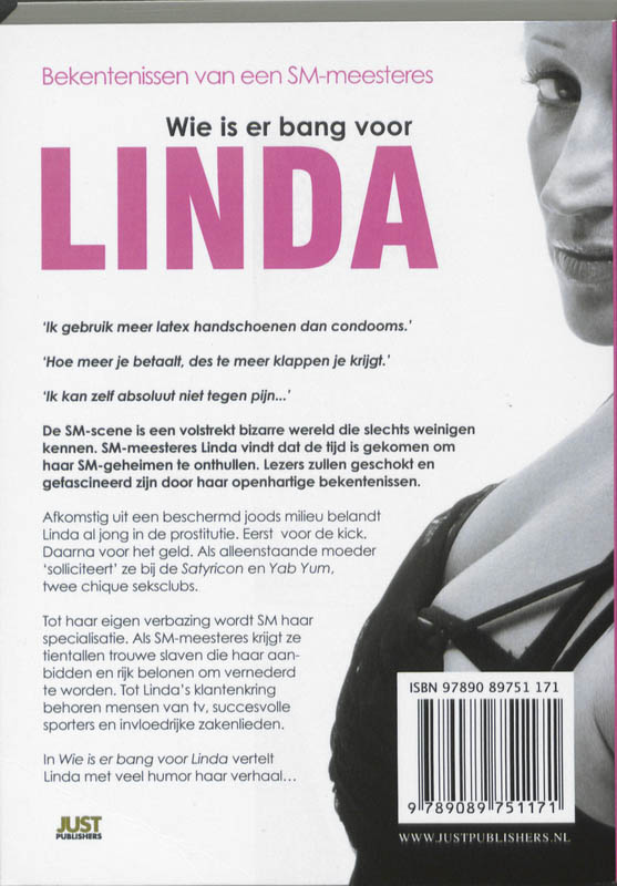 Achterkant van Wie is er bang voor Linda