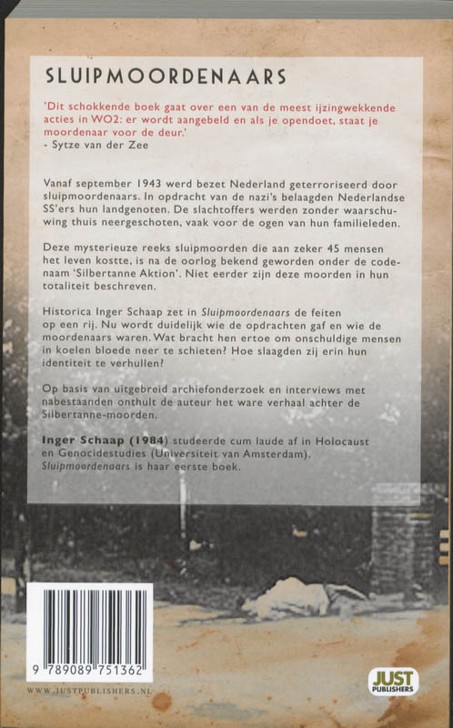 Achterkant van Sluipmoordenaars