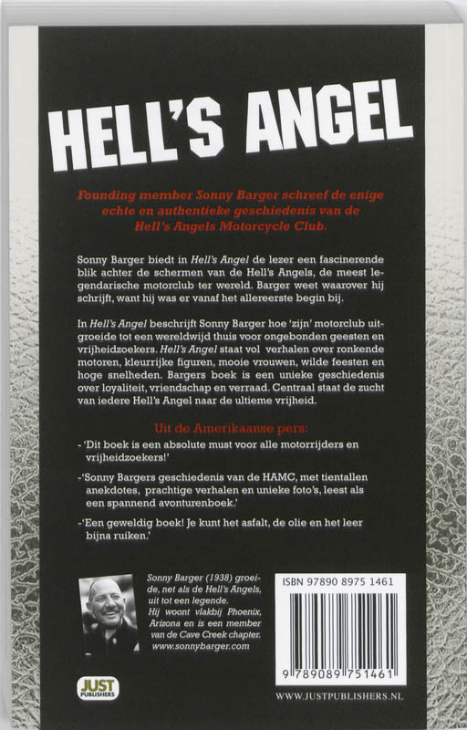 Achterkant van Hell's Angel