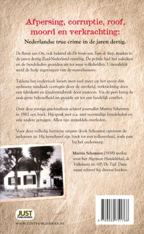 Achterkant van De bende van Oss