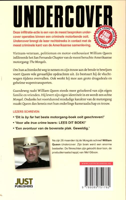 Achterkant van Undercover