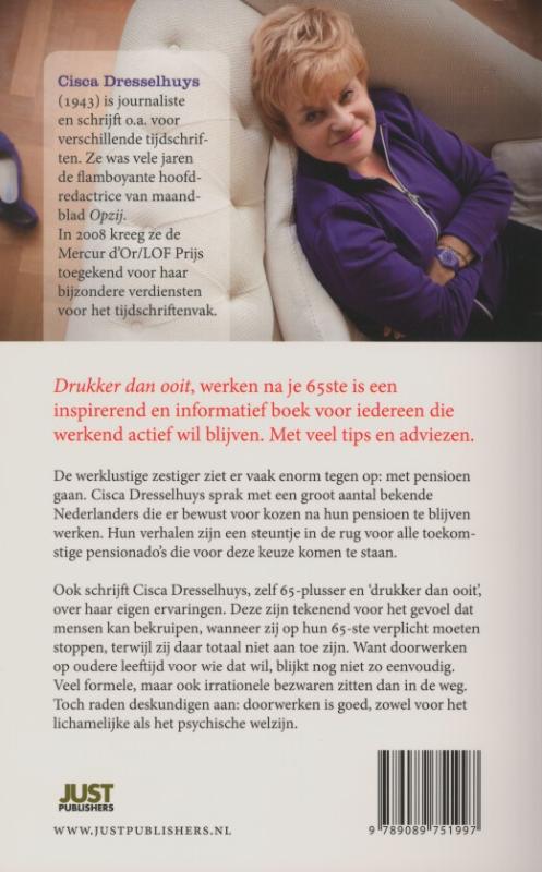 Achterkant van Drukker dan ooit