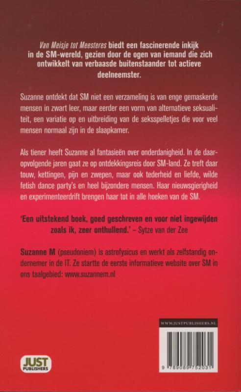 Achterkant van Van meisje tot meesteres