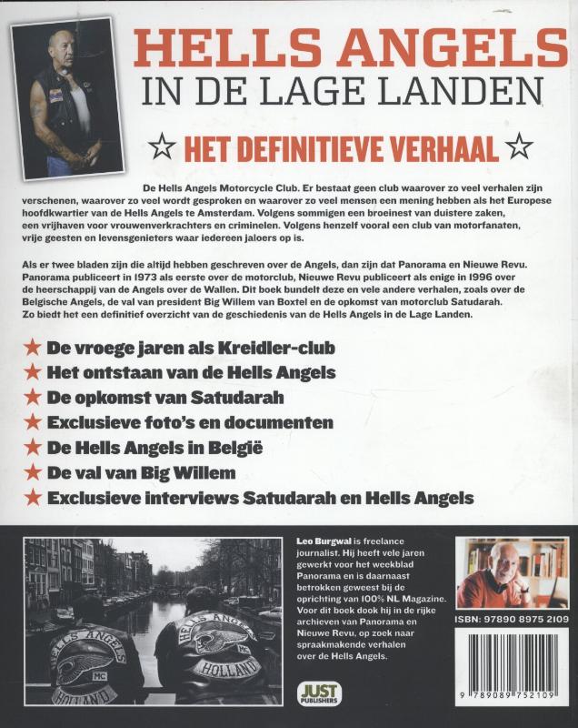 Achterkant van Hells Angels