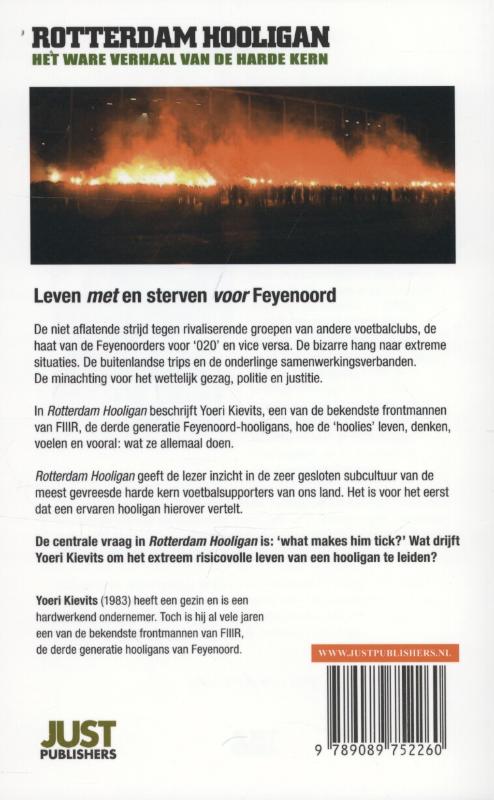 Achterkant van Rotterdam Hooligan