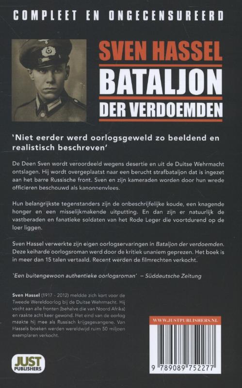 Achterkant van Bataljon der verdoemden
