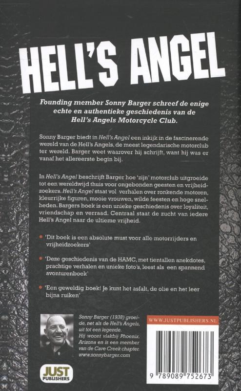 Achterkant van Hell's Angel