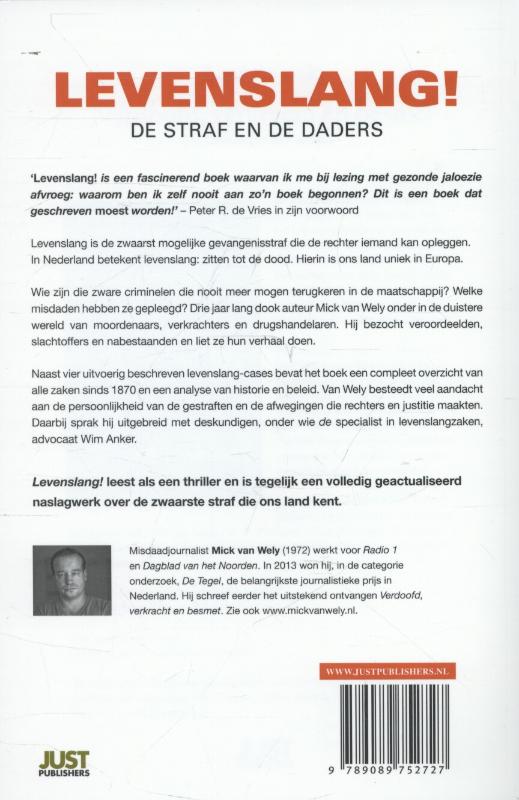 Achterkant van Levenslang!