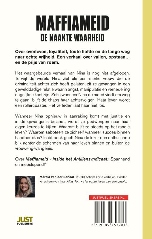 Achterkant van Maffiameid: de naakte waarheid
