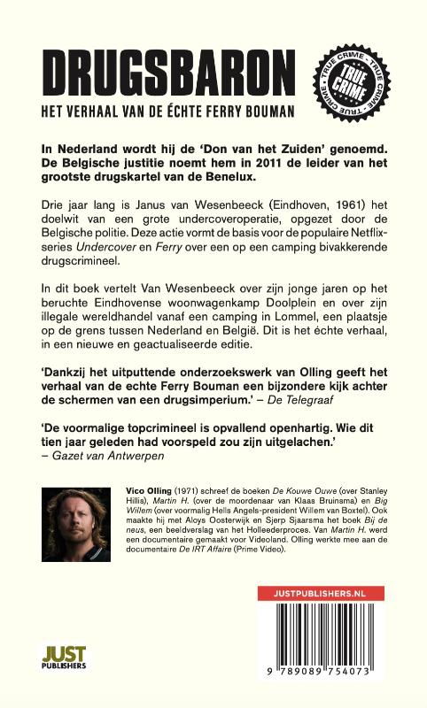 Achterkant van Drugsbaron