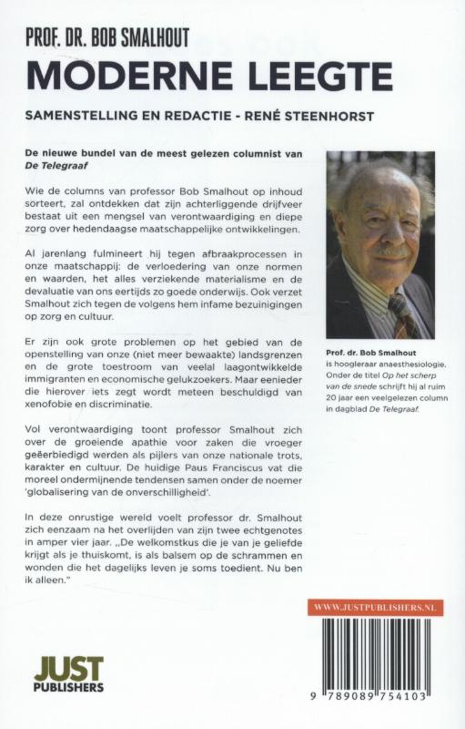Achterkant van Moderne leegte