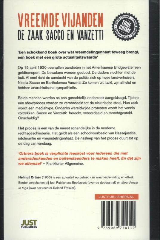 Achterkant van Vreemde vijanden