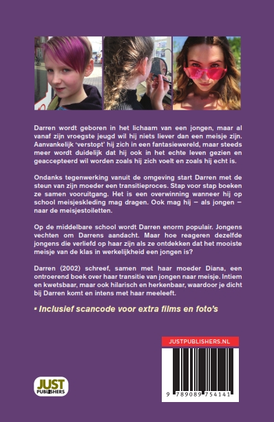 Achterkant van Het mooiste meisje was een jongen