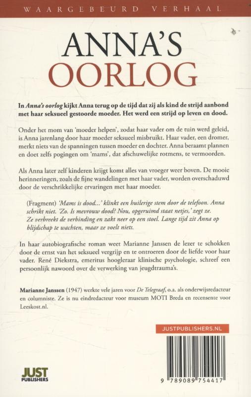 Achterkant van Anna's oorlog