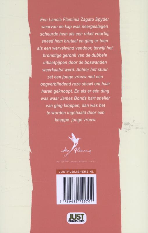 Achterkant van On her Majesty's secret service