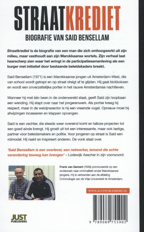 Achterkant van Straat krediet