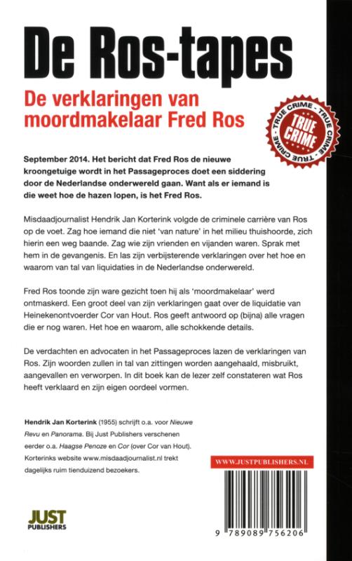 Achterkant van De Ros-tapes