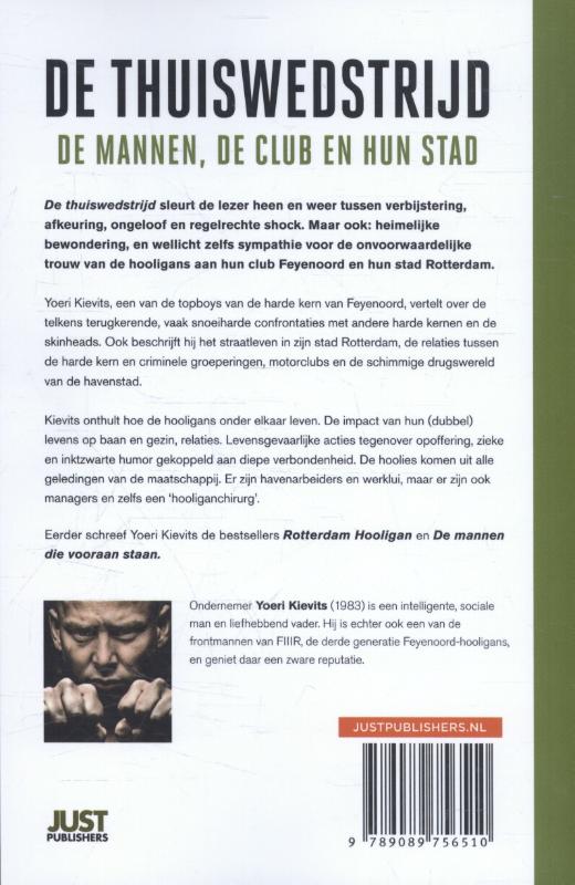 Achterkant van De thuiswedstrijd
