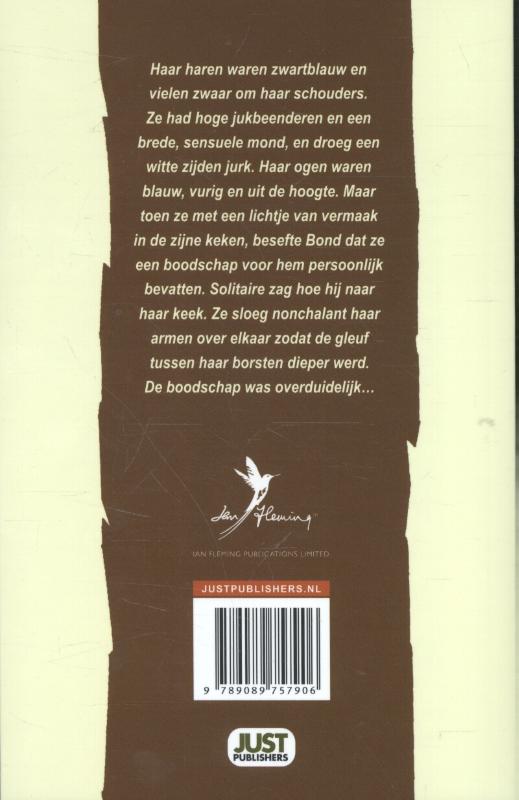 Achterkant van Live and let die