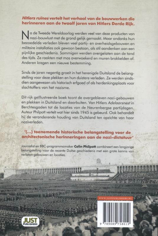 Achterkant van Hitlers ruïnes