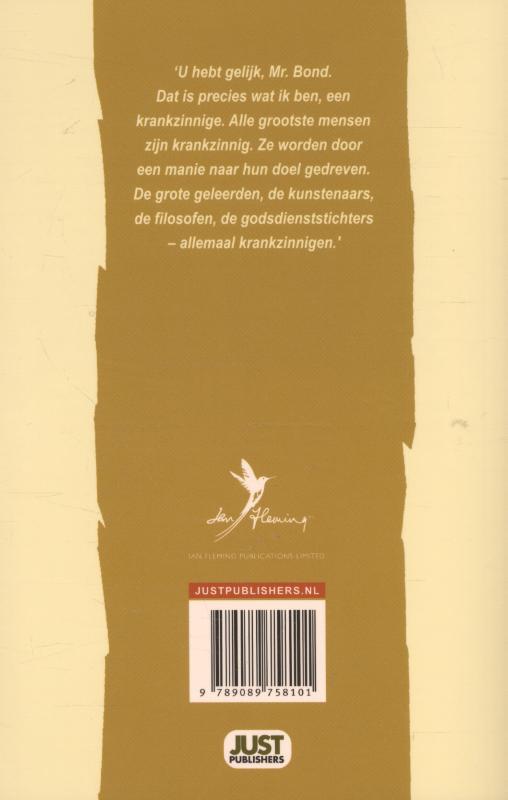 Achterkant van Dr. No